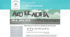Desktop Screenshot of mosqueemontreynaud.com